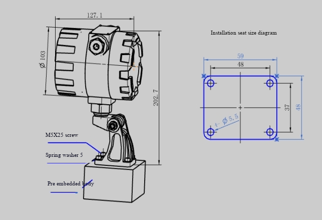 IR UV flame detector